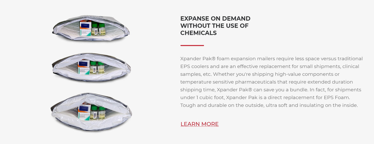Frontier Packaging XPander Pak – Frontier Paper & Packaging