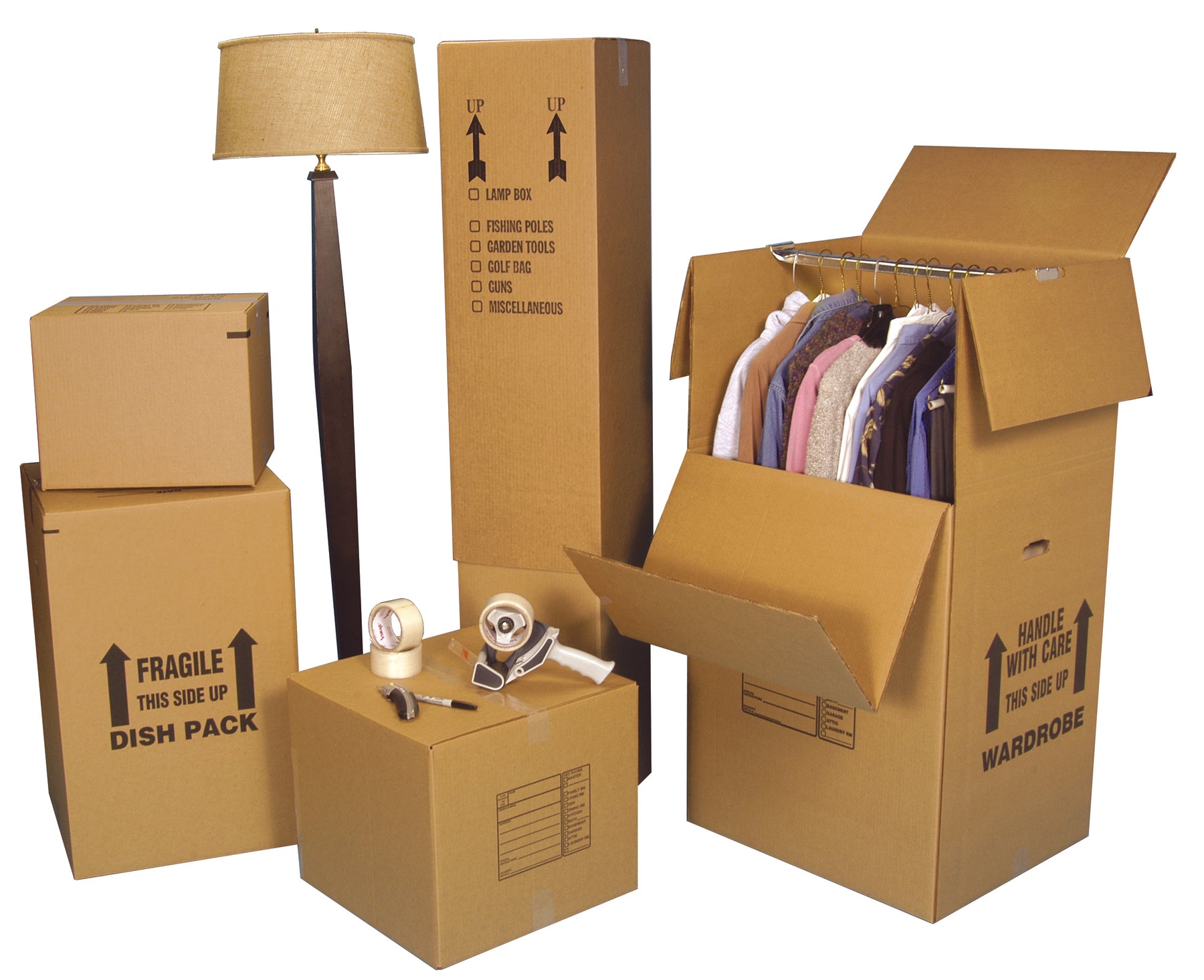 Boxes for Packing, Shipping & Moving